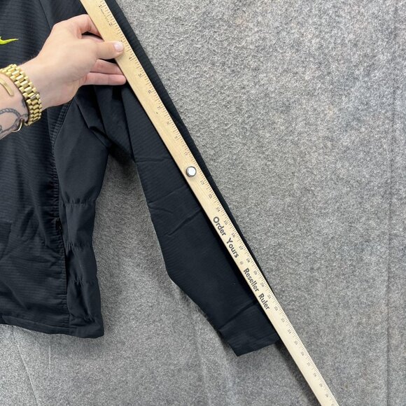 Nike Jacket Youth Medium Black FitDry Running Full Zip Lightweight Training - Picture 5 of 10